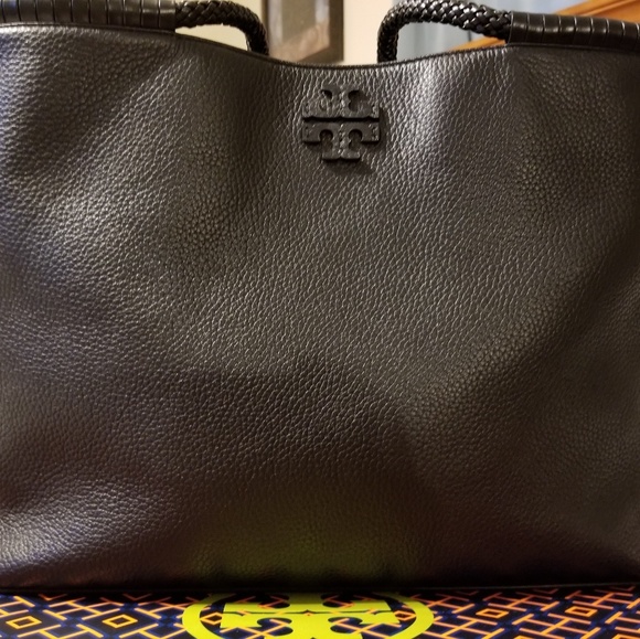 Tory Burch Handbags - Authentic Black Leather Tory